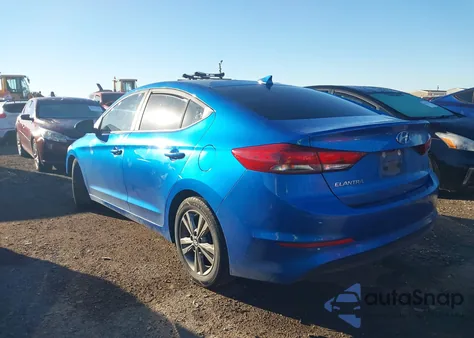2018 Hyundai Elantra Sel из США, поврежденный, VIN 5NPD84LF5JH218621